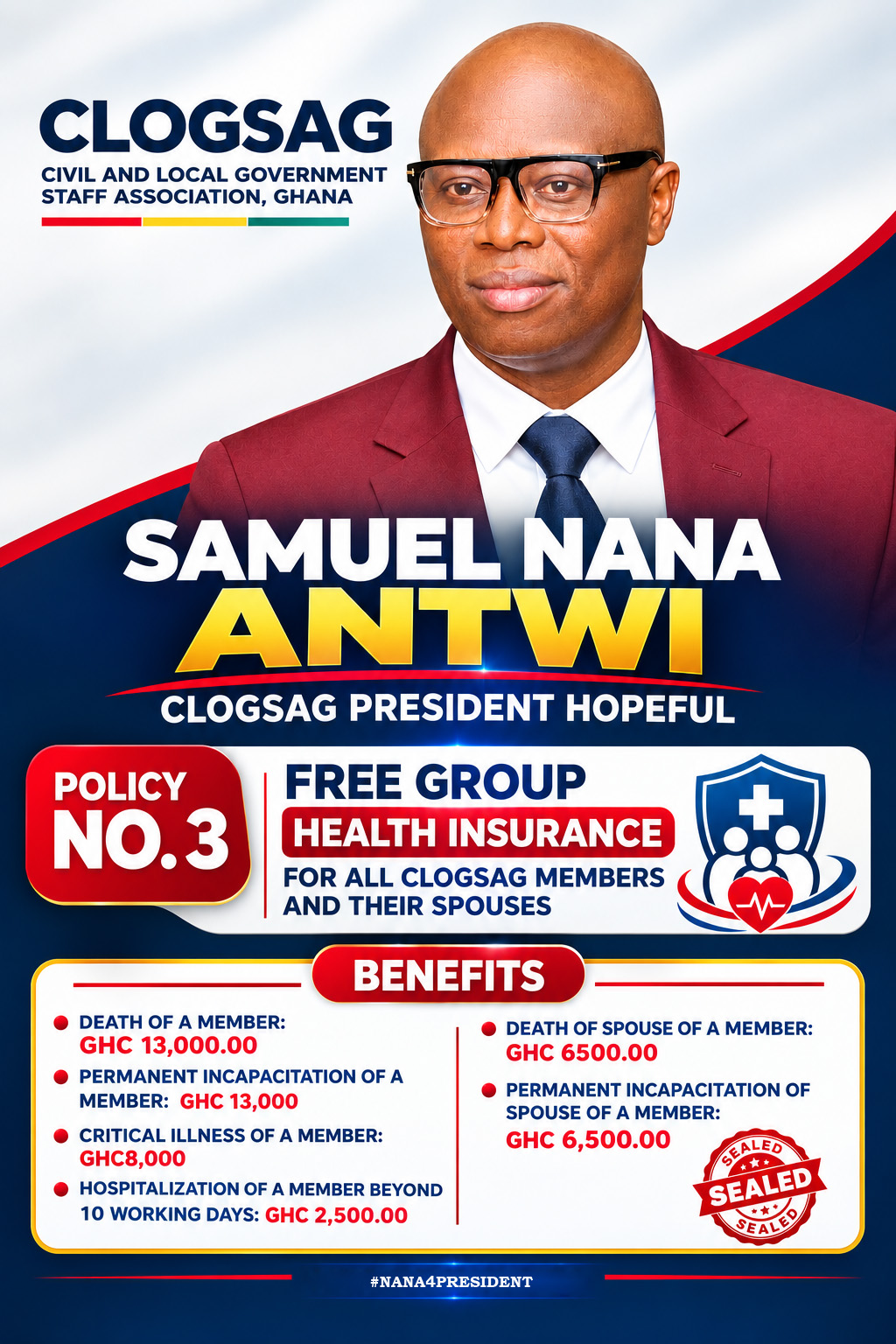 Policy No. 3: Free health insurance